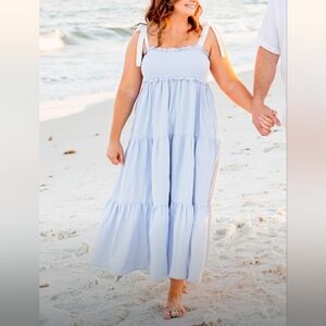 Landry Kate Light Blue Midi/Maxi Dress
